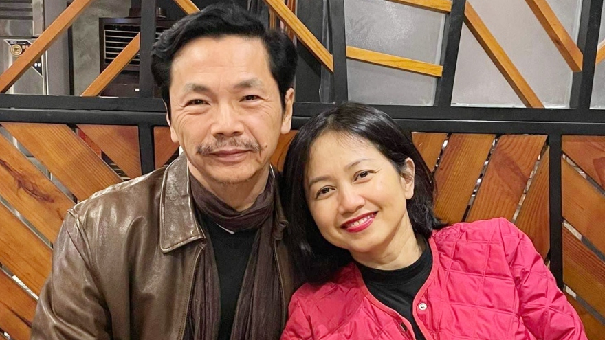 Tết đặc biệt của vợ chồng NSND Trung Anh