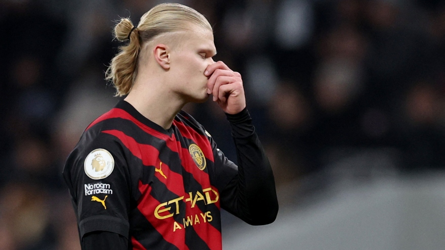 Chiếc giày Vàng châu Âu 2023: Haaland bị bám đuổi gắt gao