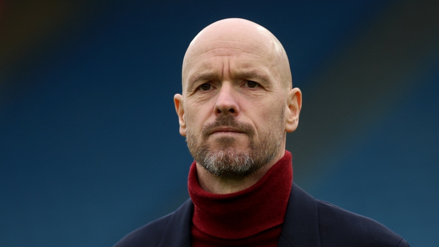 HLV Ten Hag báo tin vui cho người hâm mộ MU trước trận gặp Leicester