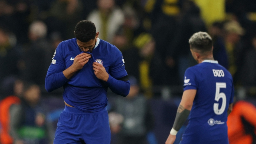 Kết quả Cúp C1 châu Âu 16/2: Chelsea ''gục ngã'' trên sân Dortmund