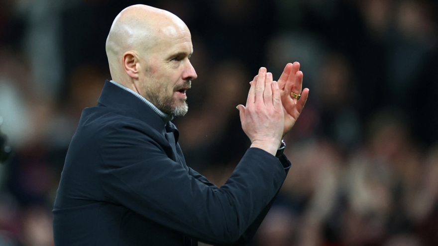 MU hạ gục Barca, HLV Erik Ten Hag gửi chiến thư tới cả châu Âu