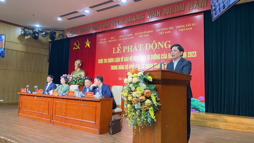 Phát động Cuộc thi chính luận về bảo vệ nền tảng tư tưởng của Đảng năm 2023