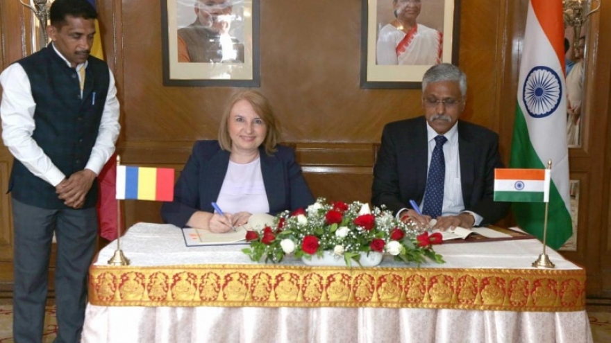 Romania và Ấn Độ lần đầu tiên trong lịch sử ký hiệp ước hợp tác quốc phòng