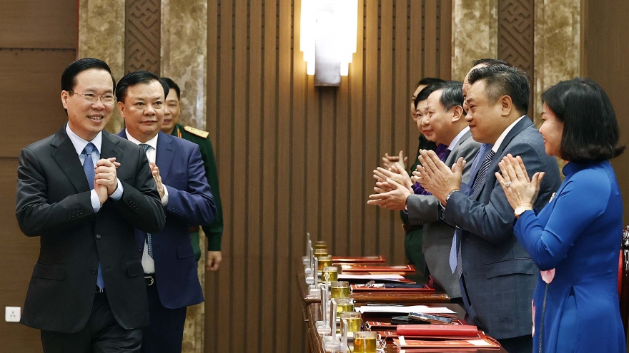 Chủ tịch nước: Chăm lo xây dựng lực lượng vũ trang Thủ đô vững mạnh, toàn diện