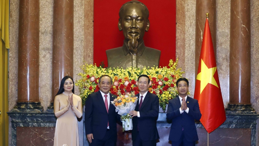 Chủ tịch nước Võ Văn Thưởng gặp gỡ cán bộ Văn phòng Chủ tịch nước