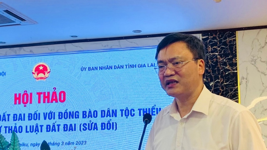 Hội đồng Dân tộc tổ chức Hội thảo góp ý chính sách đất đai đối với vùng dân tộc