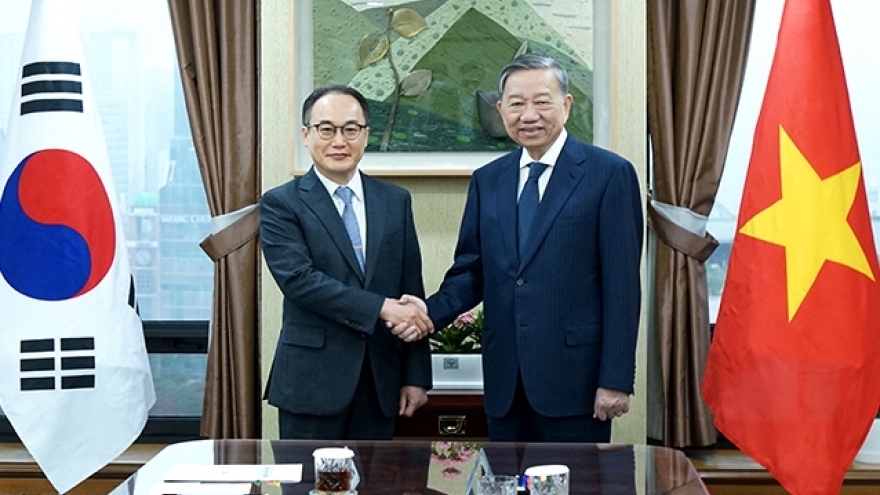 Bộ trưởng Bộ Công an Tô Lâm hội đàm với Tổng Công tố Viện Công tố Tối cao Hàn Quốc