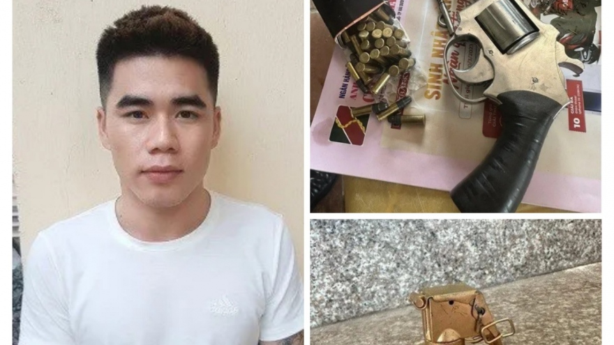 Hải Dương: Bắt giữ đối tượng tàng trữ súng và lựu đạn