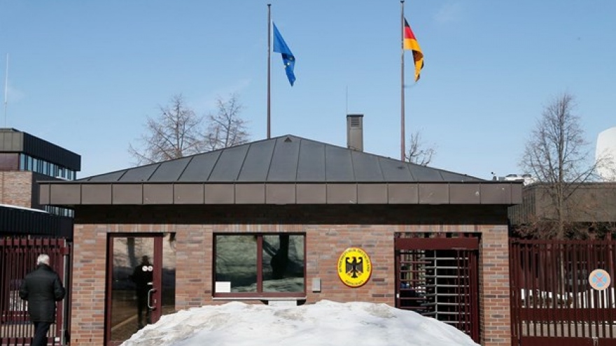 Nga trục xuất hơn 20 nhà ngoại giao Đức để trả đũa