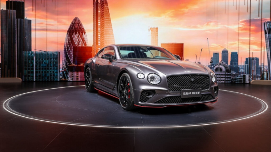 Bentley Continental GT S "độc nhất vô nhị" ra mắt nhân dịp kỷ niệm 20 năm thành lập