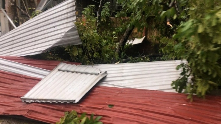 Yên Bái ước tính thiệt hại khoảng 11 tỷ đồng do mưa lốc