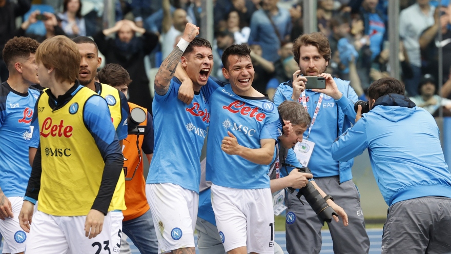 Napoli có thể vô địch Serie A ngay đêm nay (3/5)