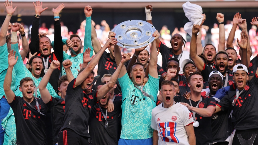 Bayern Munich vô địch Bundesliga sau vòng hạ màn mùa giải đầy kịch tính