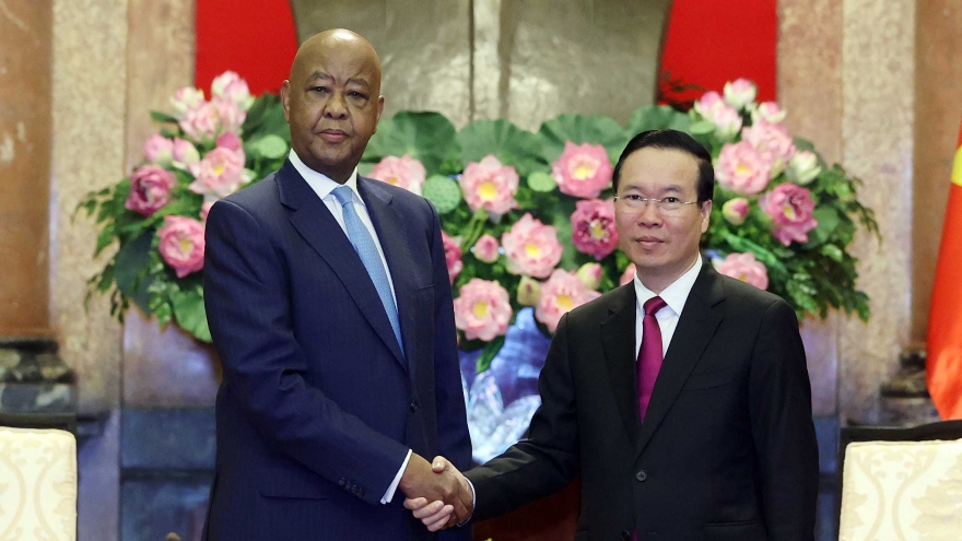 Chủ tịch nước tiếp Đoàn đại biểu cấp cao Đảng Cách mạng Tanzania