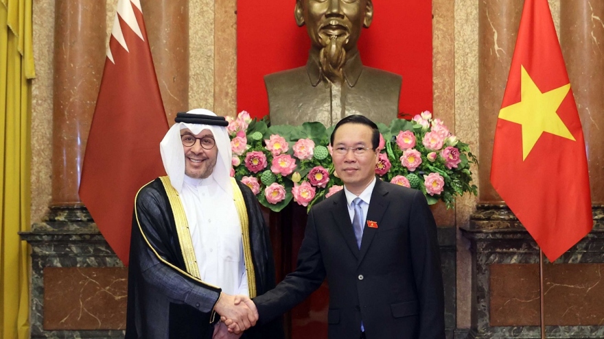 Chủ tịch nước Võ Văn Thưởng tiếp các Đại sứ các nước trình Quốc thư