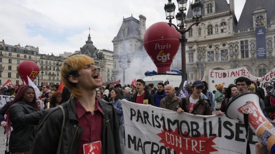 Nguy cơ bạo lực tăng cao tại Pháp trong Ngày Quốc tế lao động 1/5