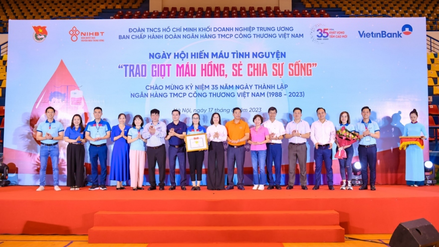 Đoàn Thanh niên VietinBank tổ chức Ngày hội hiến máu toàn hệ thống