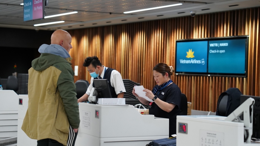 Vietnam Airlines khai trương đường bay Hà Nội - Melbourne