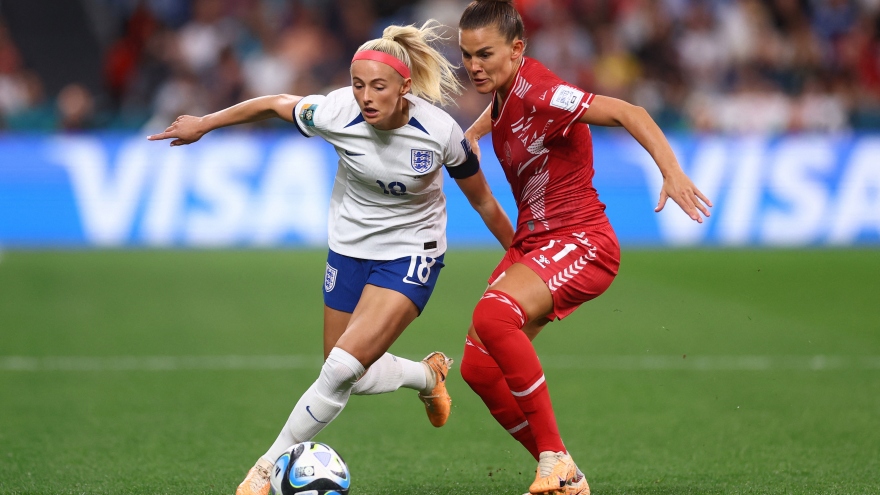 Kết quả World Cup nữ 2023 hôm nay 28/7: Cột dọc giúp ĐT nữ Anh thắng nhọc Đan Mạch