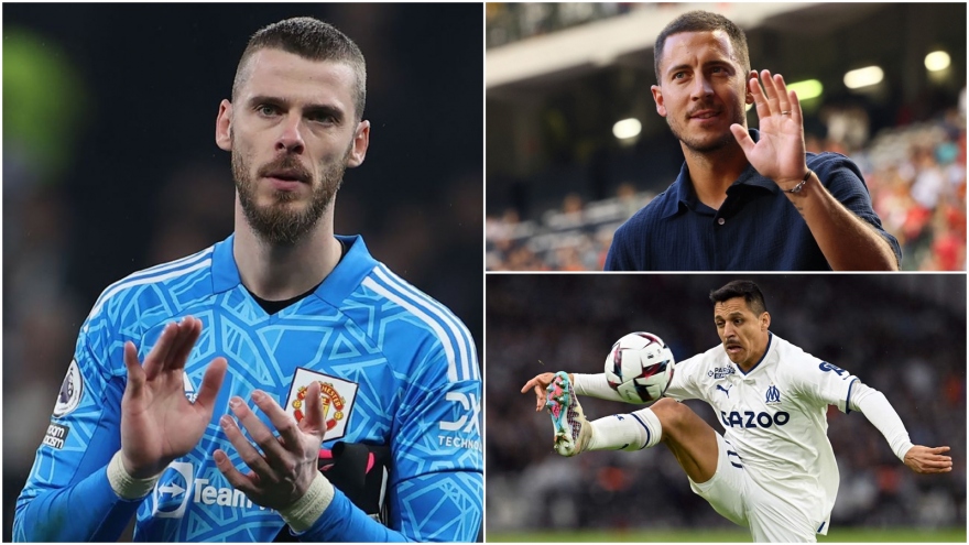 David De Gea và đội hình cầu thủ “sao số” đang trong cảnh thất nghiệp