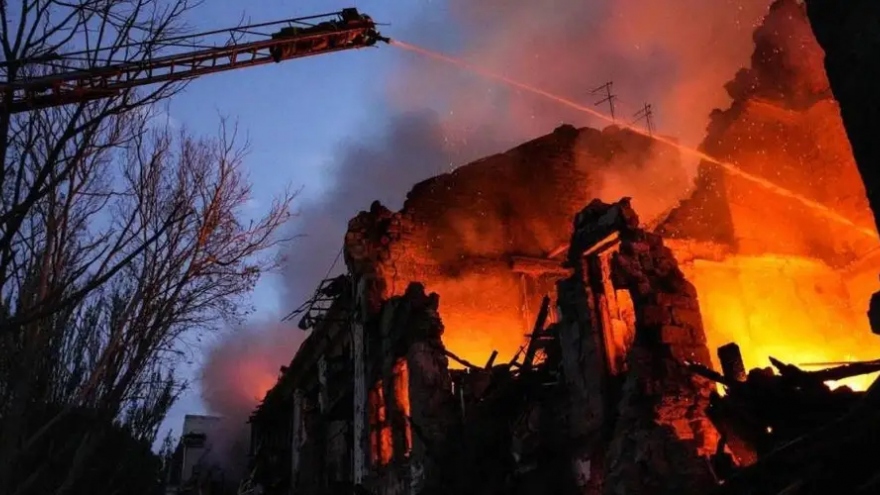 Ukraine muốn có thêm “lá chắn bầu trời” bảo vệ thành phố chiến lược