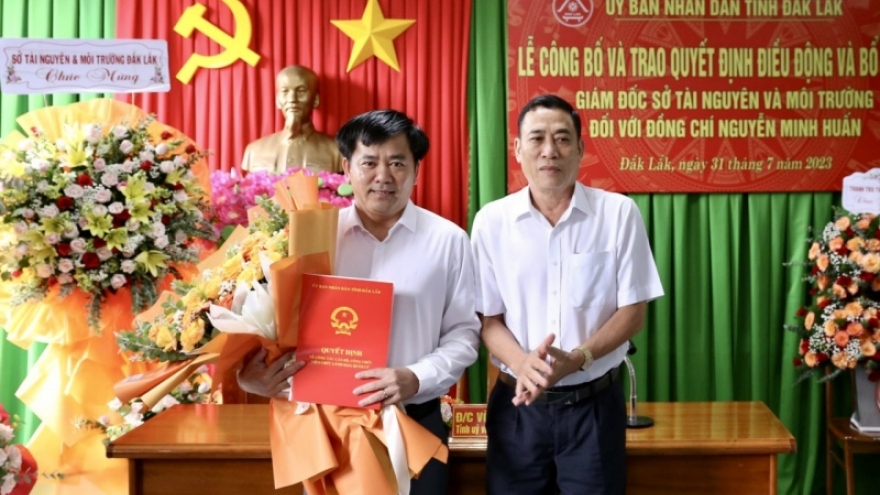 Đắk Lắk có tân Giám đốc Sở Tài nguyên và Môi trường