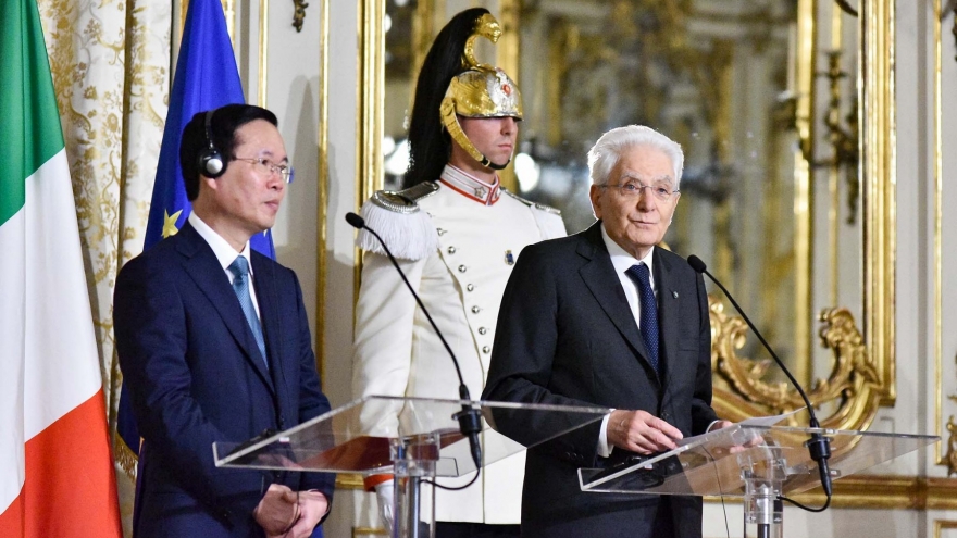 Việt Nam và Italy thống nhất tiếp tục mở rộng hợp tác trong mọi lĩnh vực