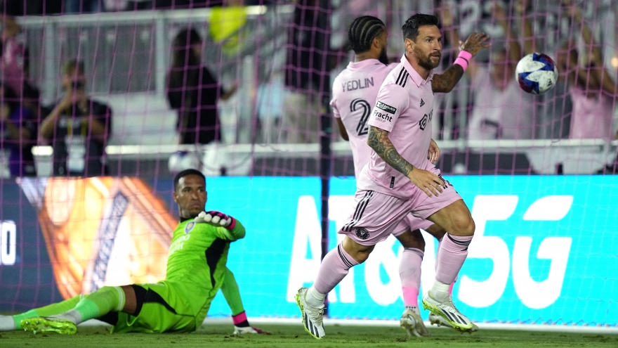 Messi ghi cú đúp, Inter Miami hạ knock-out Orlando City tại League Cup