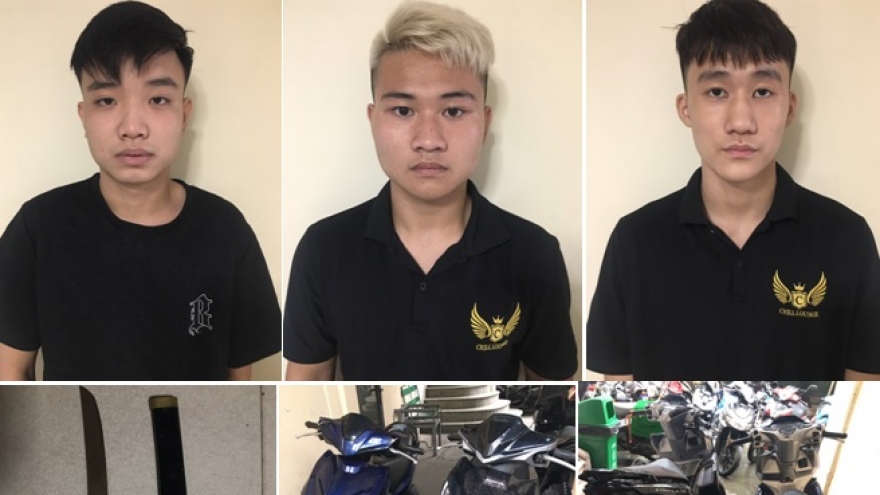 Nhóm thanh thiếu niên mang hung khí tấn công người đi đường ở Hải Phòng