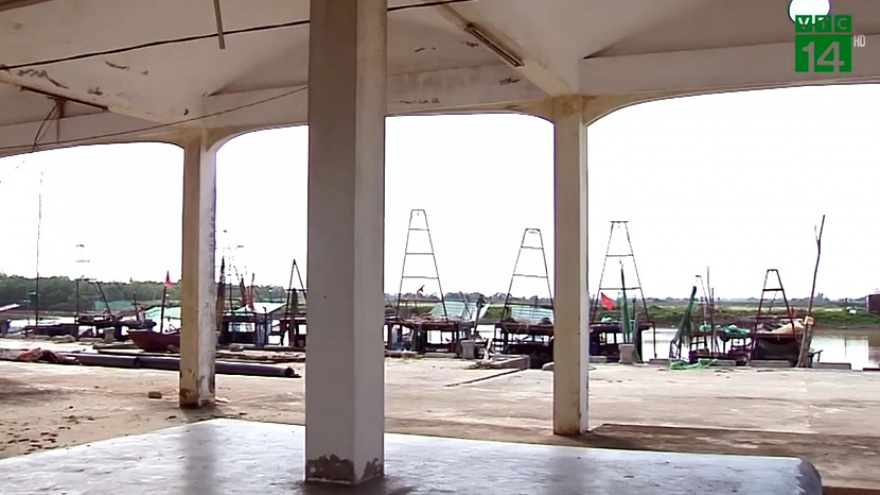 Cảng cá Hoằng Phụ 3 lần đấu thầu bất thành