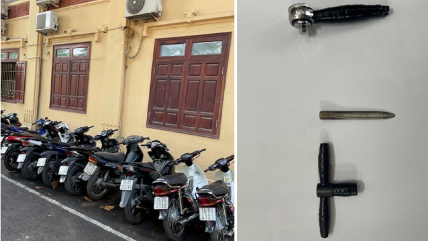 Khởi tố nhóm đối tượng trộm cắp hàng chục xe máy tại Hải Phòng