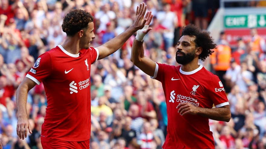 Kết quả Ngoại hạng Anh: Liverpool thắng đậm Aston Villa để vào tốp 3