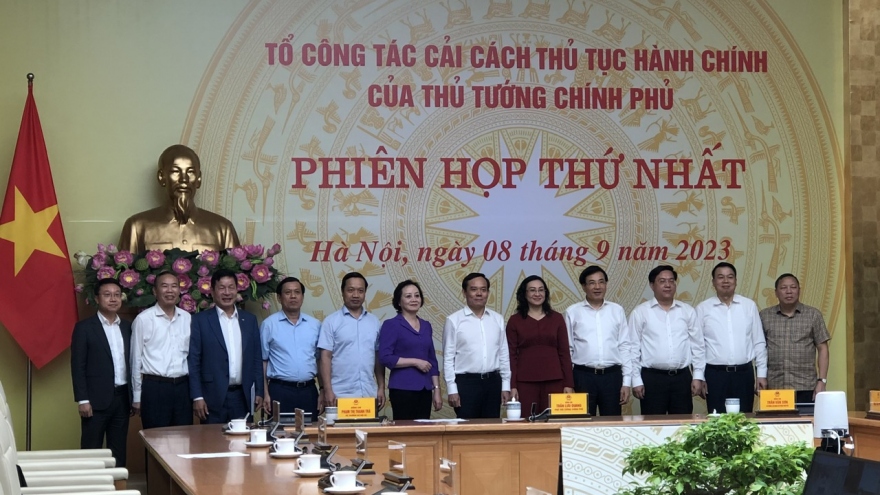 Phiên họp Tổ công tác cải cách hành chính của Thủ tướng Chính phủ