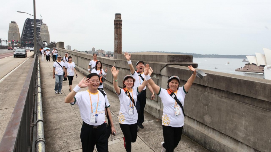 Australia thu hút khách du lịch theo nhóm đến từ Trung Quốc