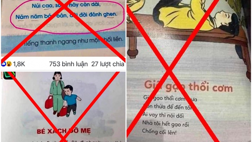Bộ GD-ĐT đề nghị cơ quan chức năng điều tra thông tin xuyên tạc sách giáo khoa