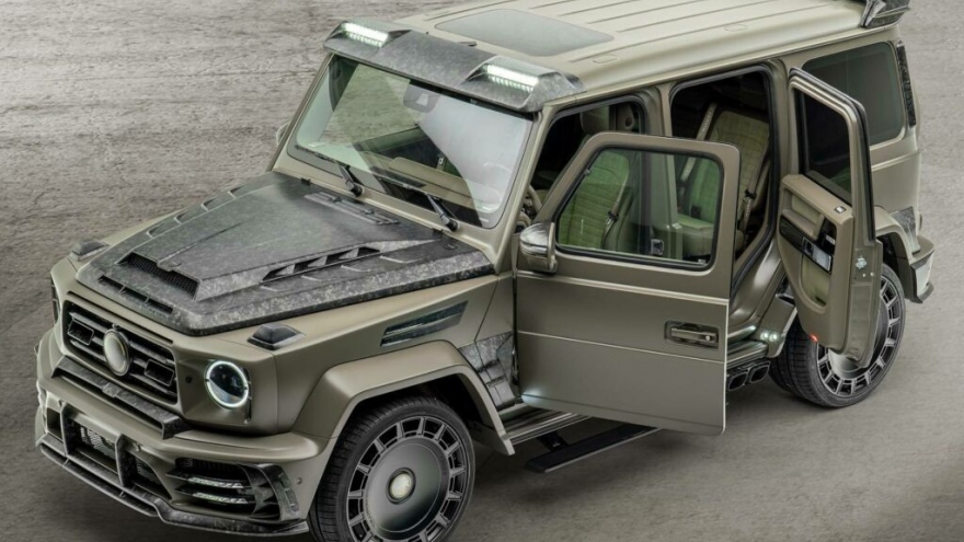 Chi tiết Mercedes-AMG G63 Grand Entrée độ Mansory giới hạn 10 chiếc