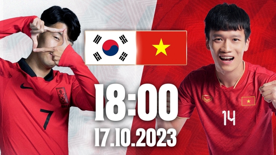 Lịch thi đấu và trực tiếp bóng đá hôm nay 17/10: ĐT Việt Nam so tài ĐT Hàn Quốc