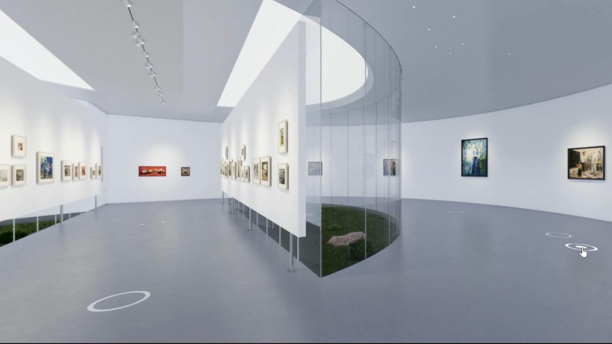 Khám phá không gian Bảo tàng Mỹ thuật trực tuyến đầu tiên tại Việt Nam