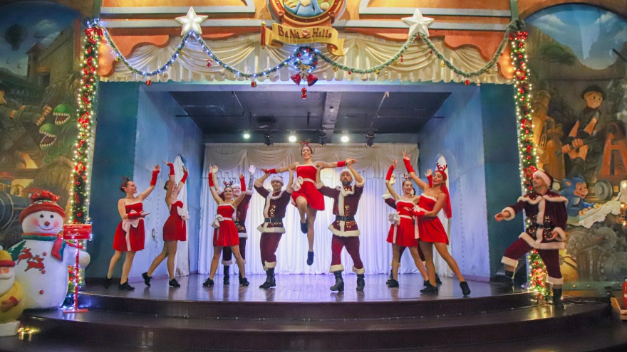 Sun World Ba Na Hills rực rỡ với mùa lễ hội cuối năm