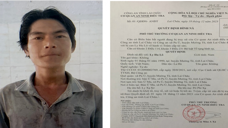 Kẻ tham gia trộm cáp điện ở Lai Châu sa lưới sau 1 tháng bị truy nã