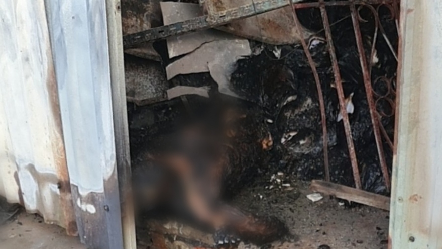 Điện giật khiến người đàn ông tử vong trong đám cháy