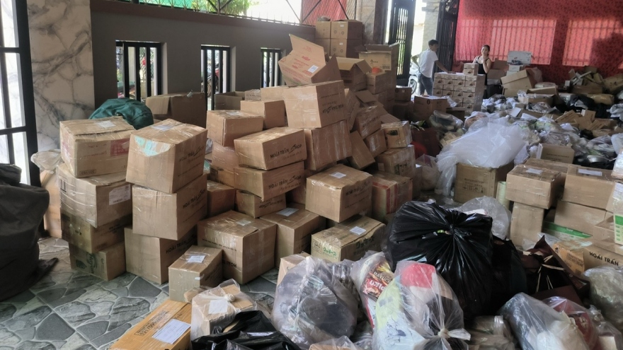 Phát hiện kho chứa hàng ngàn sản phẩm không rõ nguồn gốc ở Bà Rịa – Vũng Tàu