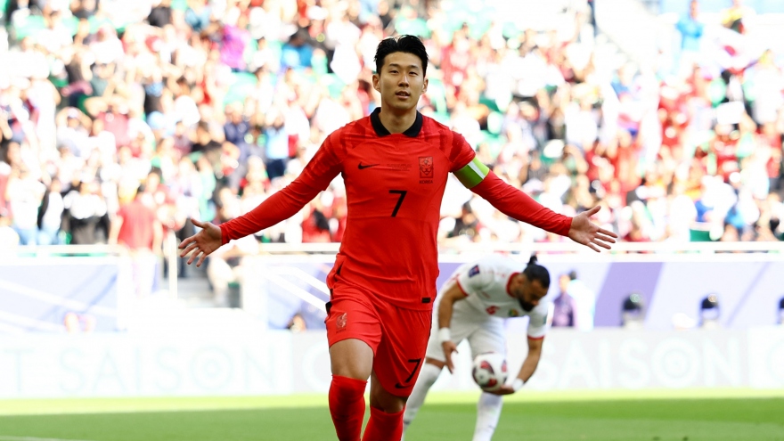 Son Heung Min động viên ĐT Việt Nam