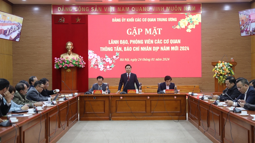 Đảng uỷ Khối cơ quan Trung ương gặp mặt các cơ quan báo chí