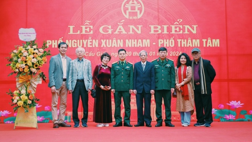 Hà Nội gắn biển phố mang tên nhà thơ Thâm Tâm