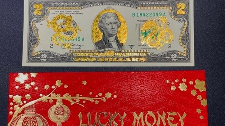 Lucky money featuring dragon image in demand ahead of Tet