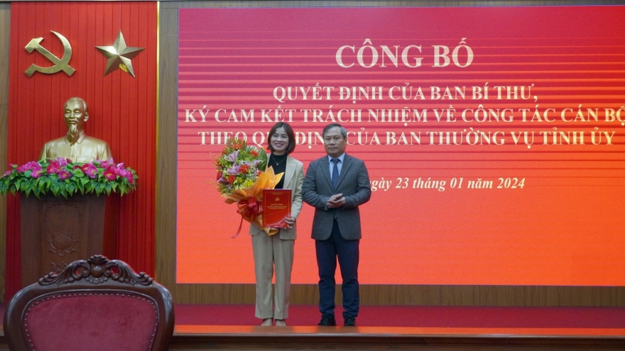 Quảng Bình: Công bố quyết định của Ban Bí thư về công tác cán bộ