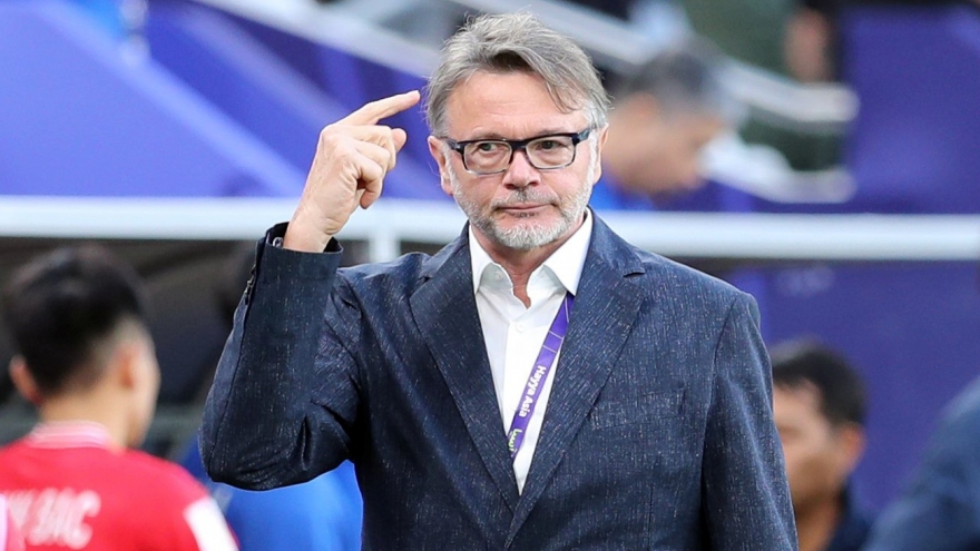 HLV Troussier được học trò khen ngợi sau Asian Cup 2023