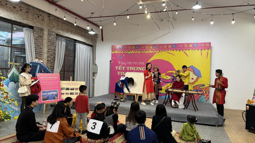 “Tết trong tim mình”- ngày hội văn hoá dân gian dành cho các bạn nhỏ