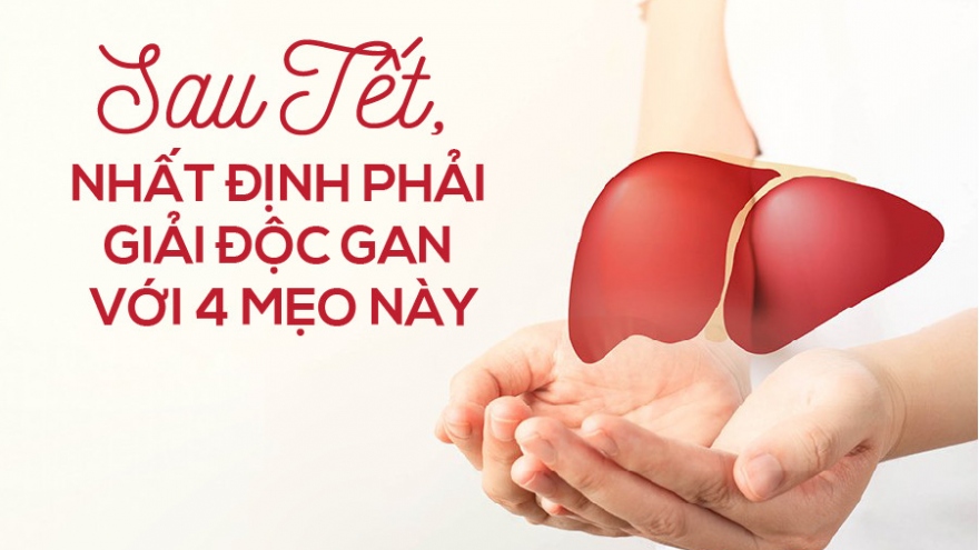 Sau Tết, nhất định phải giải độc gan với 4 mẹo này